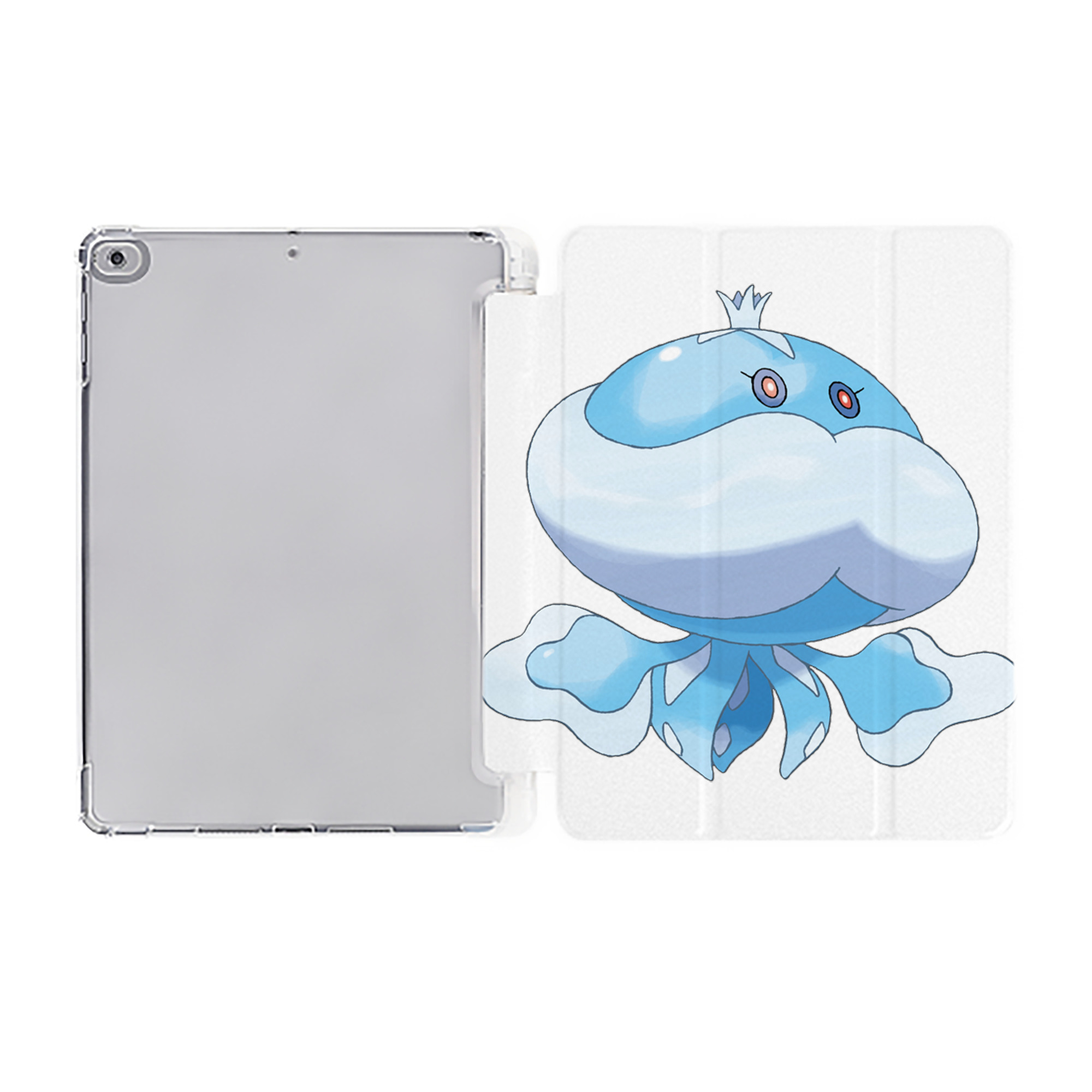 （画像用） ポケットモンスター Pokémon IPad ケース ペン収納付き 三つ折りスタンド PUレザー×シリコン 対応機種9.5/10.5/10.9インチ